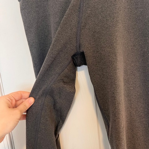 Aerie Chill Play Move High Waisted Leggings Charcoal Heather Gray XS - Picture 3 of 6